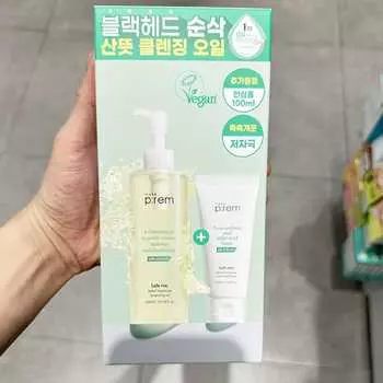 Make P:REM Safe Me Relief Moisture Cleansing Oil Special Set 300ml + Cleansing Foam 100ml