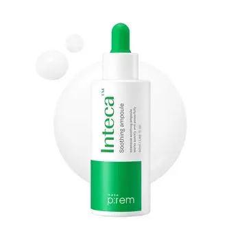 make prem Make Prem Inteca Успокаивающая ампула 50 мл Cica Serum Гиалуроновая кислота Чувствительная кожа Корея 8-слойная