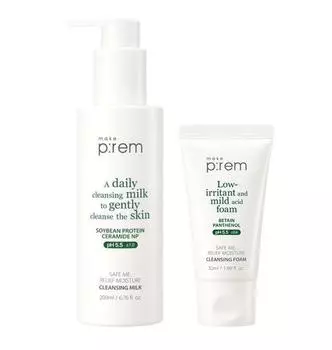 Make Prem Safe Me Relief Moisture Cleansing Milk Special (200ml + Foam 50ml)