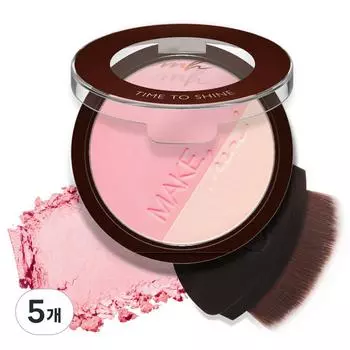 Makeheal Glow C Volume Contour Blusher 10g, 03 Milk Lavender Beam, 5 pcs.