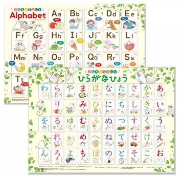 MakeMerrygallery Иллюстрация воробья для ванны Tobiji A3 Узнайте на плакате Made in Japan, серия, размер, водонепроницаемый, образовательный, Давайте купаться,