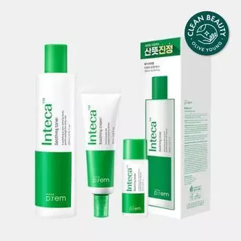 Makeprem Inteca Успокаивающий тоник 200 мл специальный (+ крем 31мл + тонер 20мл)