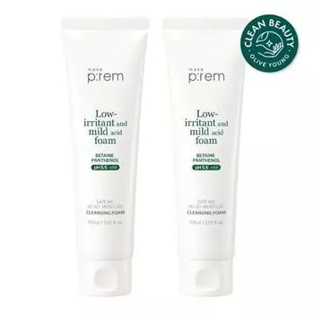 Makeprem Safe Me Relief Moisture Очищающая пенка 150 мл 1+1 план Exclusive planning
