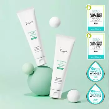 Makeprem Safe Me Relief Увлажняющая очищающая пенка, тройной набор 140 мл