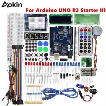 Макетная светодиодная перемычка для Arduino, стартовый комплект RFID для Arduino UNO R3, обновленная версия