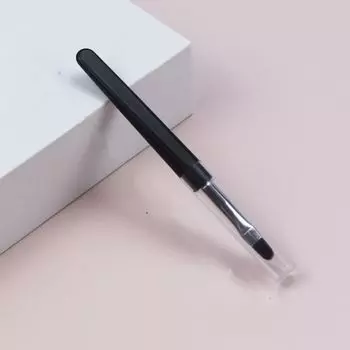 Makeup Accessories with Dust Cover Lip Brush Eyeliner Brush Eyebrows Eyelashes Brush Makeup Tool 3