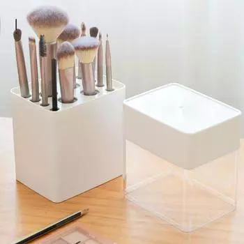 Makeup Container Make Up Case Makeup Brush Holder Organizers Box Makeup Organizer Drawers Plastic Cosmetic Storage Box Rack розовый