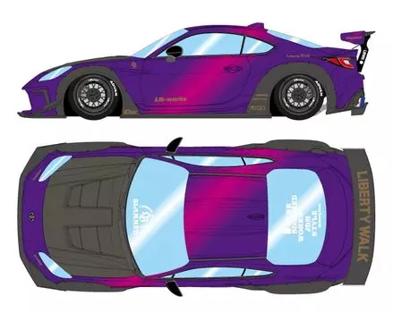 Makeup EIDOLON LB Nation GR86 Pleiades 2 Completed Product 1/43