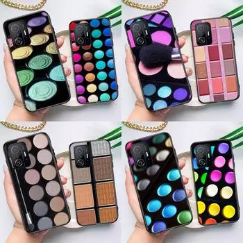 Чехол для палитры теней для век для POCO F5 X5 X3 Pro X4 F4 GT F3 M5s C40 Чехол для Xiaomi 13 12 Lite 11T 12T Pro 12X POCO X3 GT