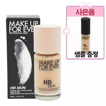 Makeup Forever HD SKIN Foundation 30 мл + бесплатный подарок, 1 шт., 1Y04