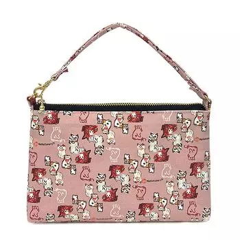 Makeup Japanese Pink [Japanese Manhattaner s] Case, Pouch, Goods, 70-0304,