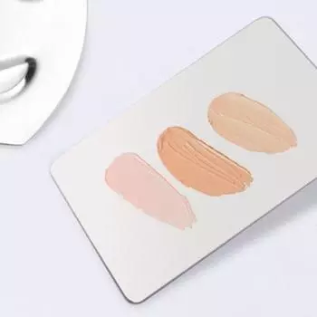 Makeup mixing palette, lip palette, double-sided spatula set, large, 1 piece