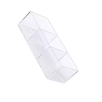 Makeup Organizer Cosmetic Case Storage Box Exquisite 3 Grids Multipurpose Eyeliner Container Space Saving Home Supplies ,single grid