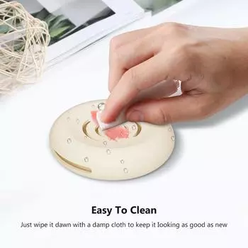 Makeup Powder Puff Holder Makeup Sponges Case Shatterproof Blenders Storage Box Silicone Makeup Blenders Case for Travel бежевый