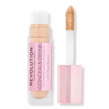 Makeup Revolution Conceal Define Консилер полного покрытия 0,14 унции