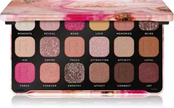 Makeup Revolution Forever Flawless palette de fards paupires TU прозрачный