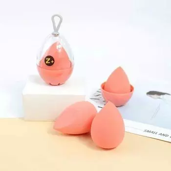 Makeup Super Soft Non-Khaki Gourd Air Cushion Cosmetic Egg 8018 rose powder (oblique cut)