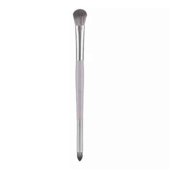 Makeup tools beauty accessories makeup set single makeup brush double-sided shadow smudge detail highlight brightening soft tool, purple, 1 piece