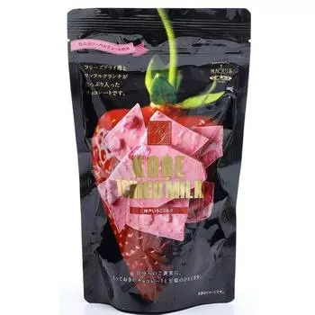 Маки. Kobe Strawberry Milk 160 г шоколада 1