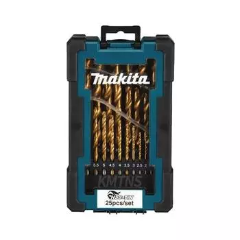 Makida D 72235 Сверла по металлу [HSS TIN 1, 13 мм, 25 шт.]