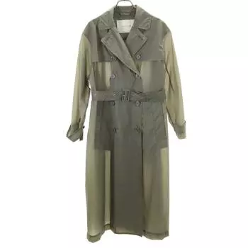 Макинтош Сделано в Великобритании весенний тренч 6 серый Женский Б/У