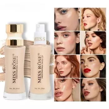 Макияж для лица Стойкая несмываемая основа Натуральный прозрачный консилер Легкая увлажняющая основа