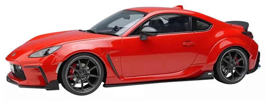 Макияж EIDOLON GR86 Wide Body 2022 Spark Red Готовый продукт 1/18 Tom s