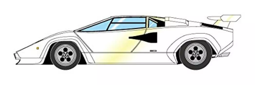 Макияж EIDOLON Lamborghini Countach LP500S Pearl White Готовый продукт 1/43