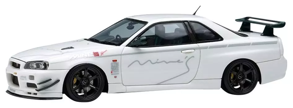 Макияж EIDOLON Mines Skyline N1 Tokyo Auto Salon 2024 Завершенный продукт 1/43 GT-R (БНР34) V-спецификация