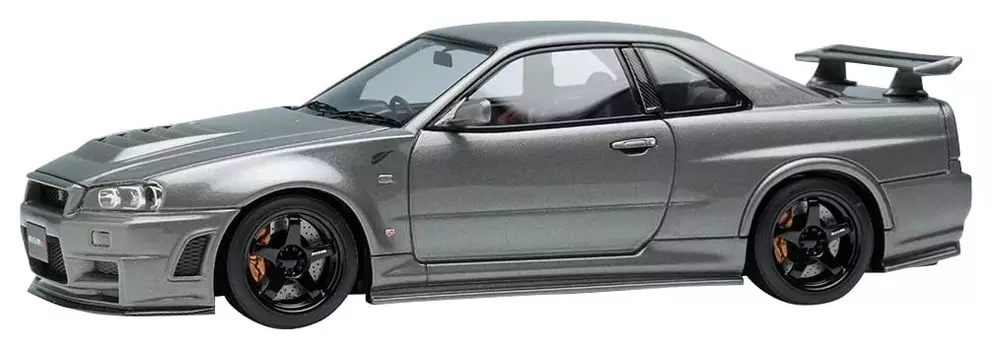 Макияж EIDOLON Nissan Skyline BNR34 CRS Dark Metal Grey 2022 Готовый продукт 1/43 GT-R (версия NISMO)