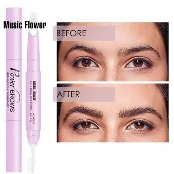 Макияж глаз Воск для бровей Быстросохнущий Водонепроницаемый Антифрикционный карандаш без запаха Лепка Прозрачный воск для бровей
