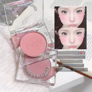 Макияж Румяна натуральный стереоскопический осветляющий цвет High Light Contouring Водостойкие румяна пудра стойкая фиксация Студенческая мода женская косметика