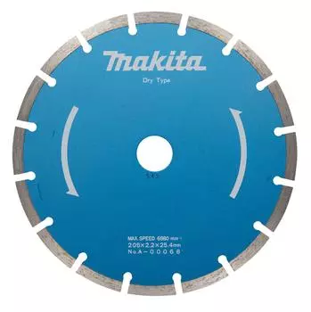 Makita Diamond Wheel Outer Diameter 205mm Segment A-00066