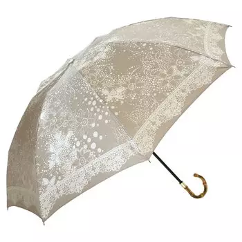 Makita Shoten Складной мини-цветок Kirie Dot Flower Luxury Koshu Ori Сделано в Японии 13660119 Co., Ltd.. Женский (Мокко)