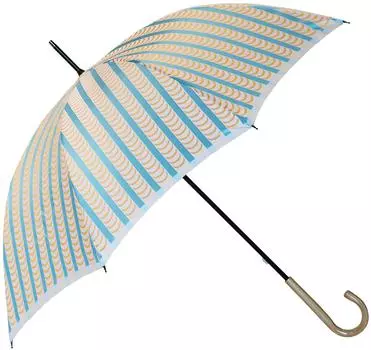 Makita Shoten Stig Lindberg DRAPES Blue x Orange Long Umbrella UV Protection Parasol для солнечных и дождливых дней Blackout Scandinavian Design