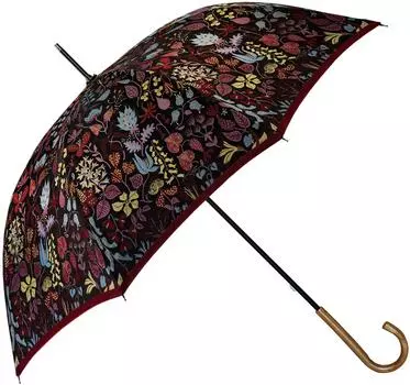 Makita Shoten Stig Lindberg HERBARIUM красный длинный зонт с защитой от ультрафиолета для солнечного или дождливого дня, блокирующий свет, скандинавский дизайн, роскошь