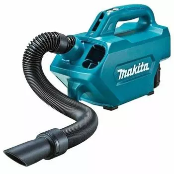 Makita shoulder-type rechargeable cleaner with battery, charger, and soft bag CL121DSH