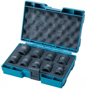 Makita Socket Set Inch Impact Wrench with Storage Case 1/2 (12.7mm) B-66232 [Product]