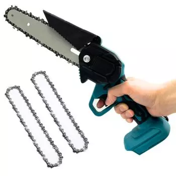 Makita совместимая аккумуляторная цепная пила 6 дюймов электрическая пила 18 В пригодный для использования совместимый аккумуляторный электроинструмент японское руководство продается отдельно лезвие