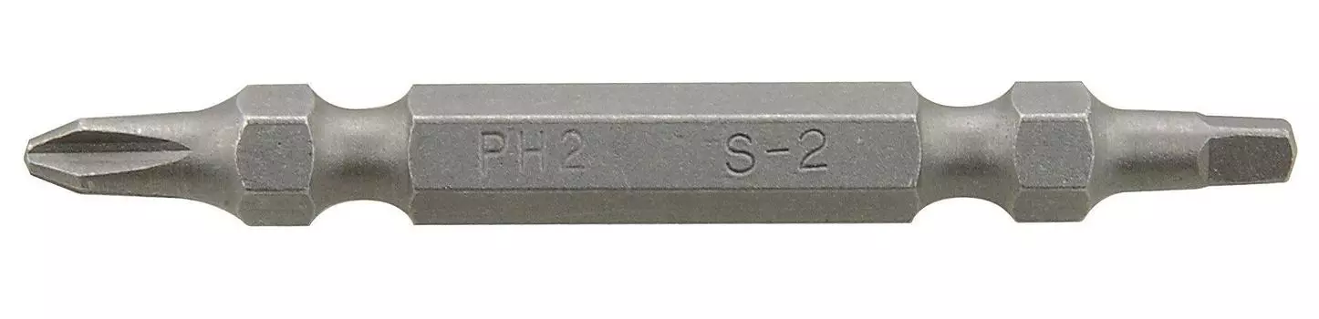 Makita Square Bit x Plus 110mm of + Double-ended No.2 (Set 5) A-37459