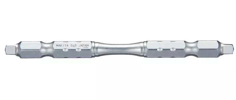 Makita Torsion Tough Bit Square 65mm No.3 (3 pieces) A-55946