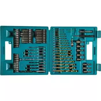 Makita USA [75 предметов] Набор метрических сверл и бит B-49373