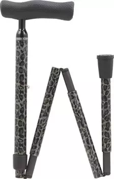 Makitec Cane Folding Cane Folding Lightweight Leopard HG FGC-10HG