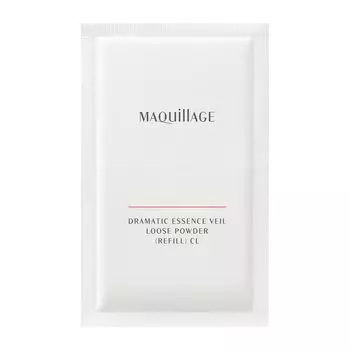 МАКИЯЖ Рассыпчатая пудра Maquillage Dramatic Essence Veil, прозрачная пудра без запаха, прозрачная, 8 г (Пополнение) Пудра/Лицо