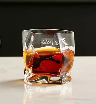 Макото Комацу Стакан Kimura Glass Серия COM Мятый Олд Фэшн в Свадебный Подарок Пиво Японское Саке Виски День Пожилых Выход на Пенсию