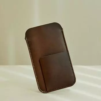 MAKR + LINE Friends Коричневый чехол для карточек для iPhone