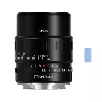 Макрообъектив TTArtisan Master Optics 40 мм с увеличением, ручной фокусировкой, для съемки натюрмортов и портретов людей, камера Sony A6000 A6100