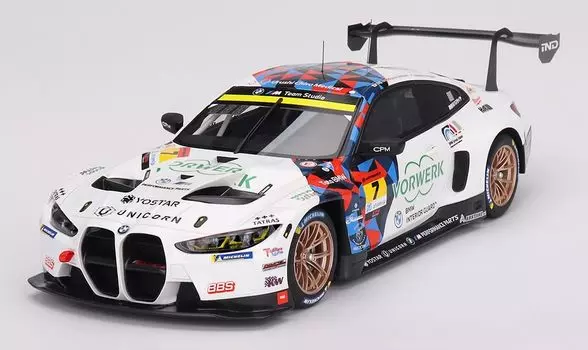 МАКСИМАЛЬНАЯ СКОРОСТЬ BMW M4 GT3 SUPER GT Series Study BMW M4 BMW M Team Study x CRS Завершенный продукт 1/18 2023#7