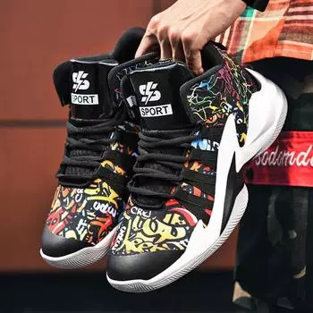 Мальчики 2024 лето 12 мальчиков обувь парусиновые 15 лет дети среднего и старшего возраста баскетбольная обувь спортивная модная обувь один ботинок 36