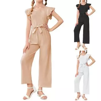 Мальчики Девочки Дети Свободный Повседневный Модный Удобный Платье 100 чёрный